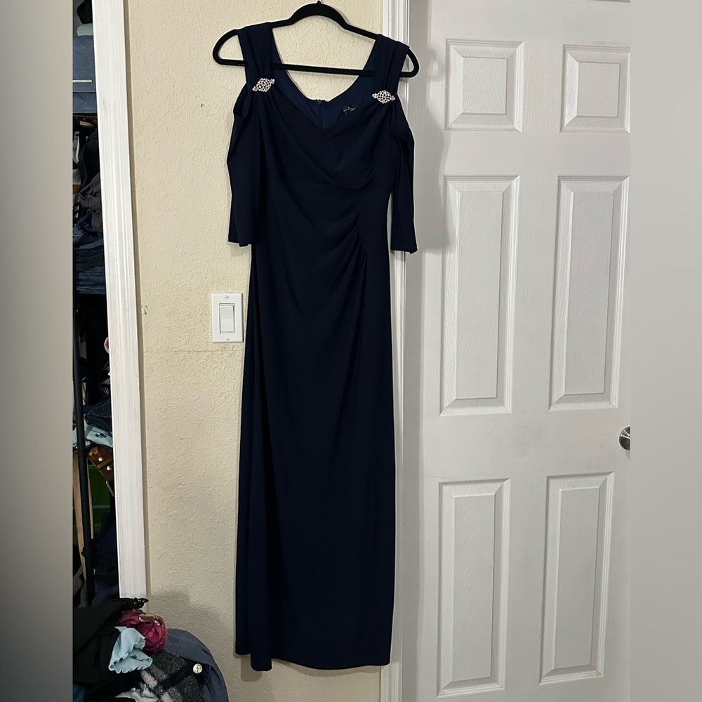 Blue dress